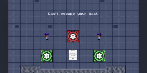Cover image for Cant escape your past