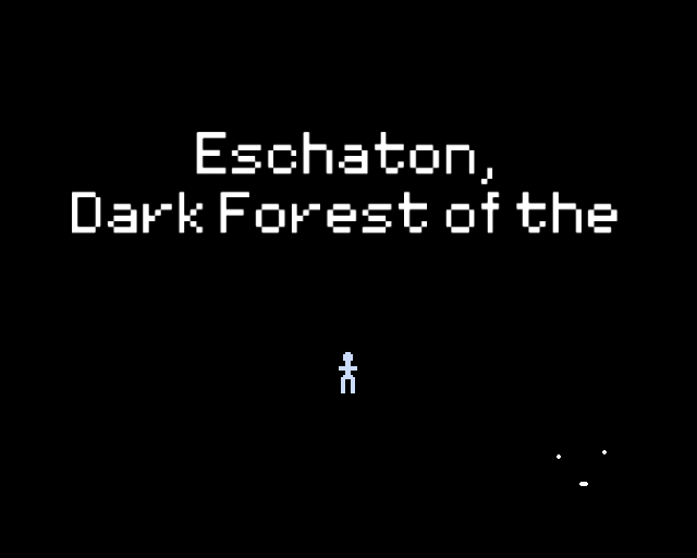 Cover image for Eschaton, Dark Forest of the