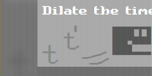 Cover image for Dilate the time!