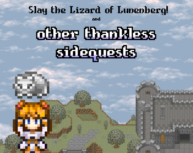 Cover image for Slay the Lizard of Lunenberg! (and other thankless sidequests)