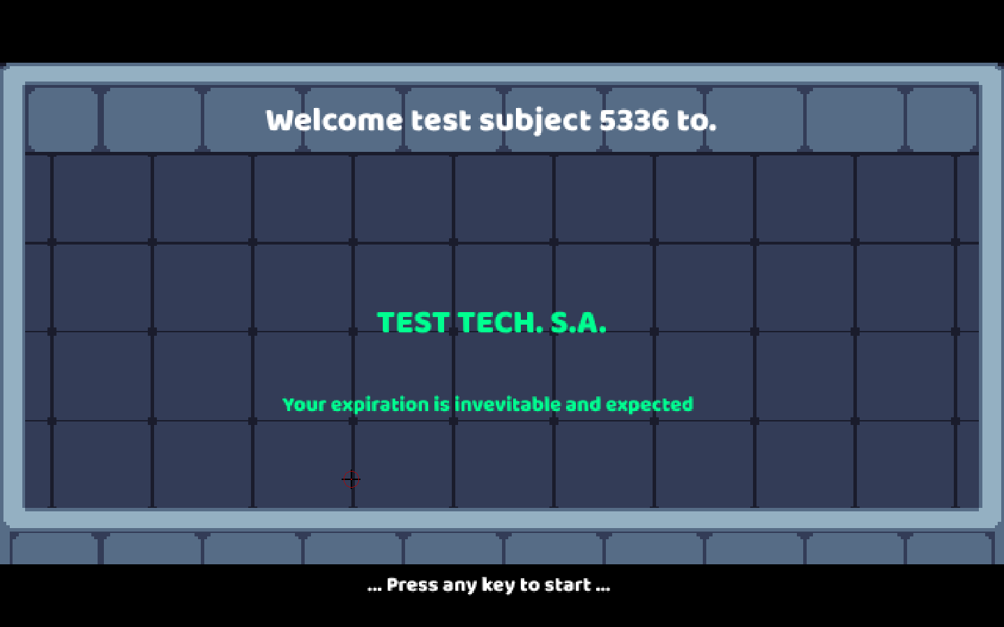 Cover image for Test Tech. A ludumdare game