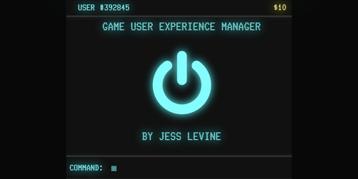 Cover image for GAME USER EXPERIENCE MANAGER SIMULATOR