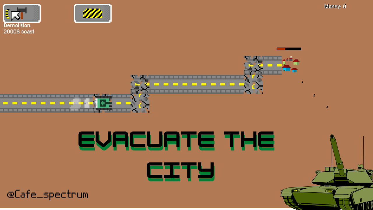 Cover image for Evacuate the city