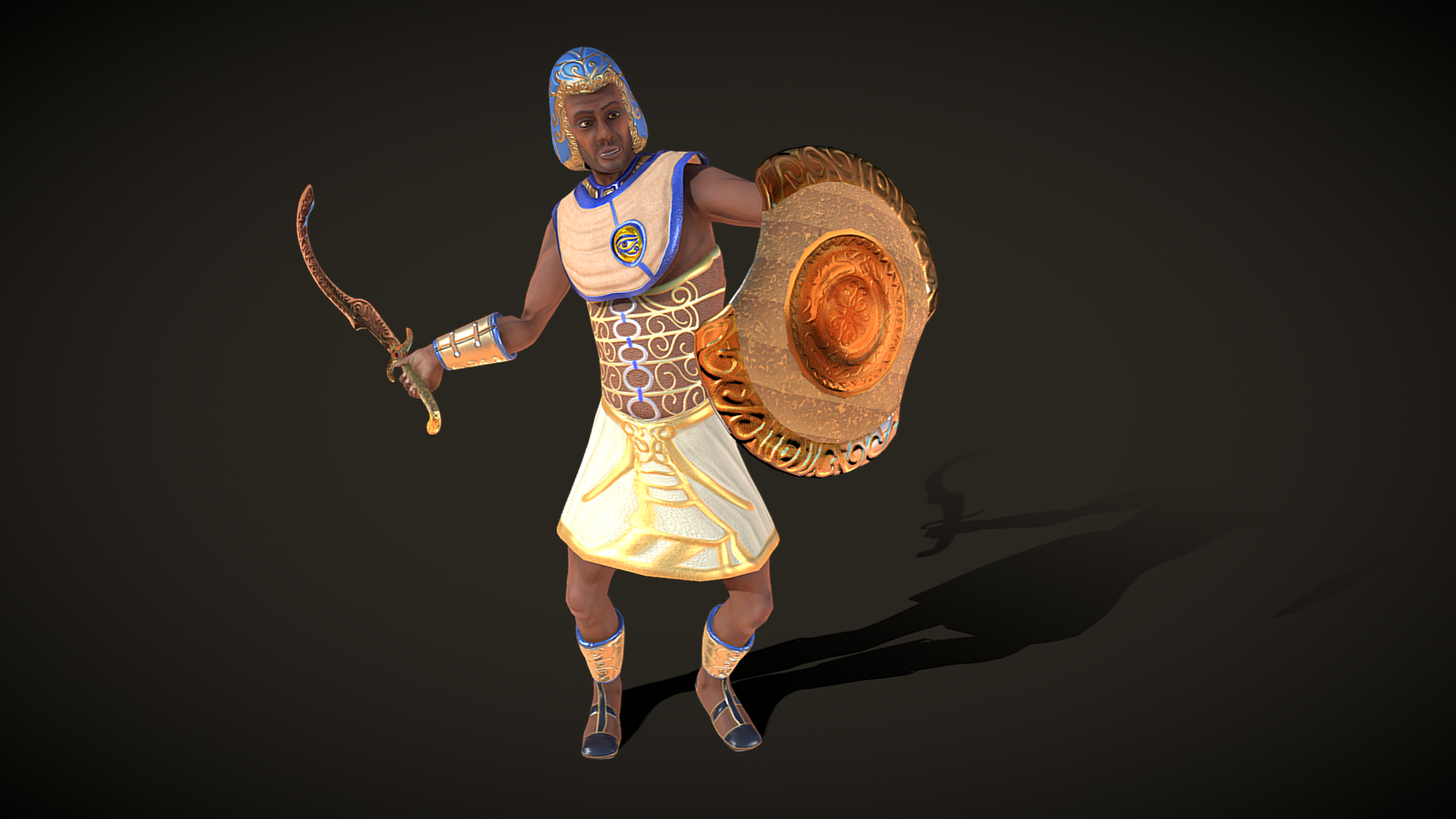 Ancient Egyptian Warrior - Medjay