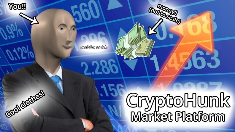 CryptoHunk Market Platform