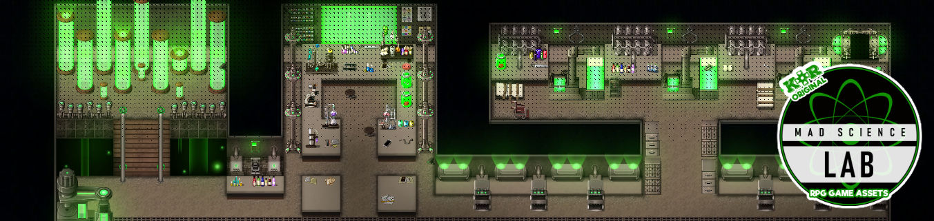 KR Mad Science Lab Tileset for RPGs