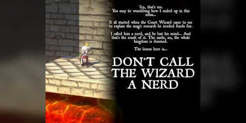 Cover image for Don't call the wizard a nerd (LD50)