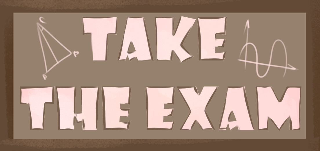 Take the exam[LD50]