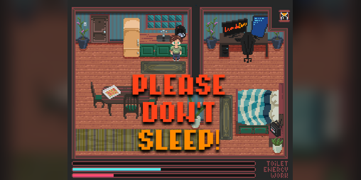 Cover image for Please don't sleep!