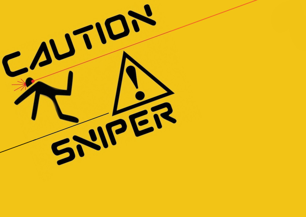 Caution! Sniper! by Dawiderter