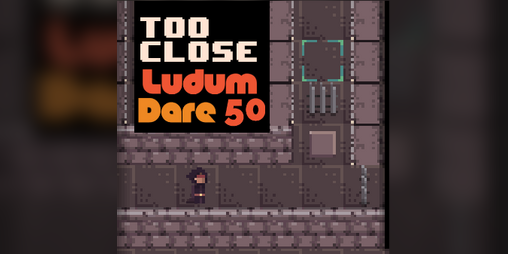 Cover image for Too close