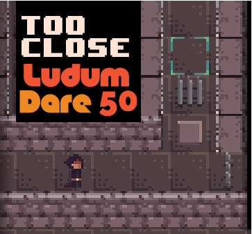 Cover image for Too close