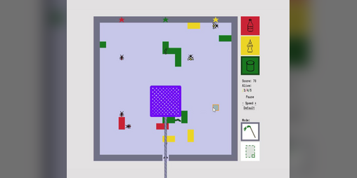 Cover image for The Splat! Zone (Ludum Dare 50)