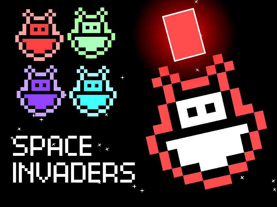 Space Invaders Game Assets by awesomeScratcher619