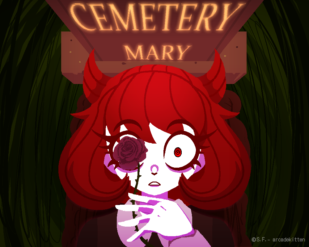 Cemetery Mary by arcadekitten