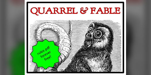 Cover image for QUARREL + FABLE