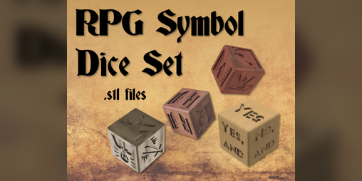Cover image for RPG Symbol Dice Set