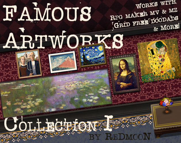 Famous Artworks: Collection I - RPG Maker MV, MZ & More