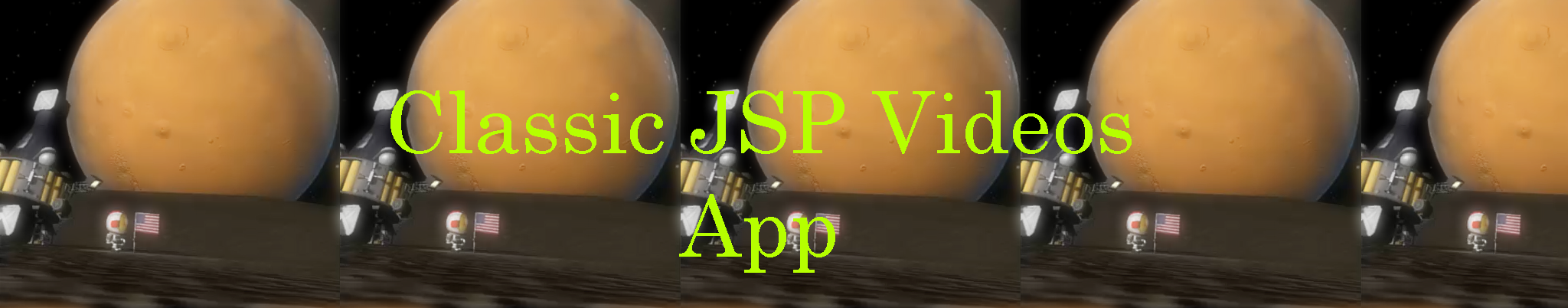 Classic JSP Videos App (Alpha 1)