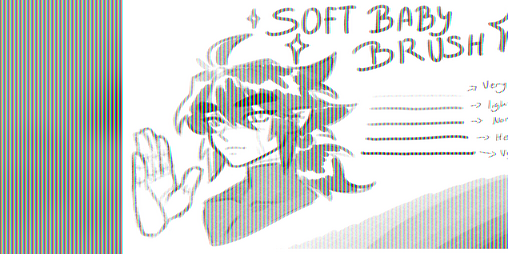 Cover image for Soft baby brush for csp