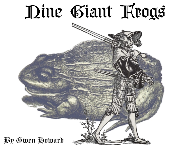 Cover image for Nine Giant Frogs Zine