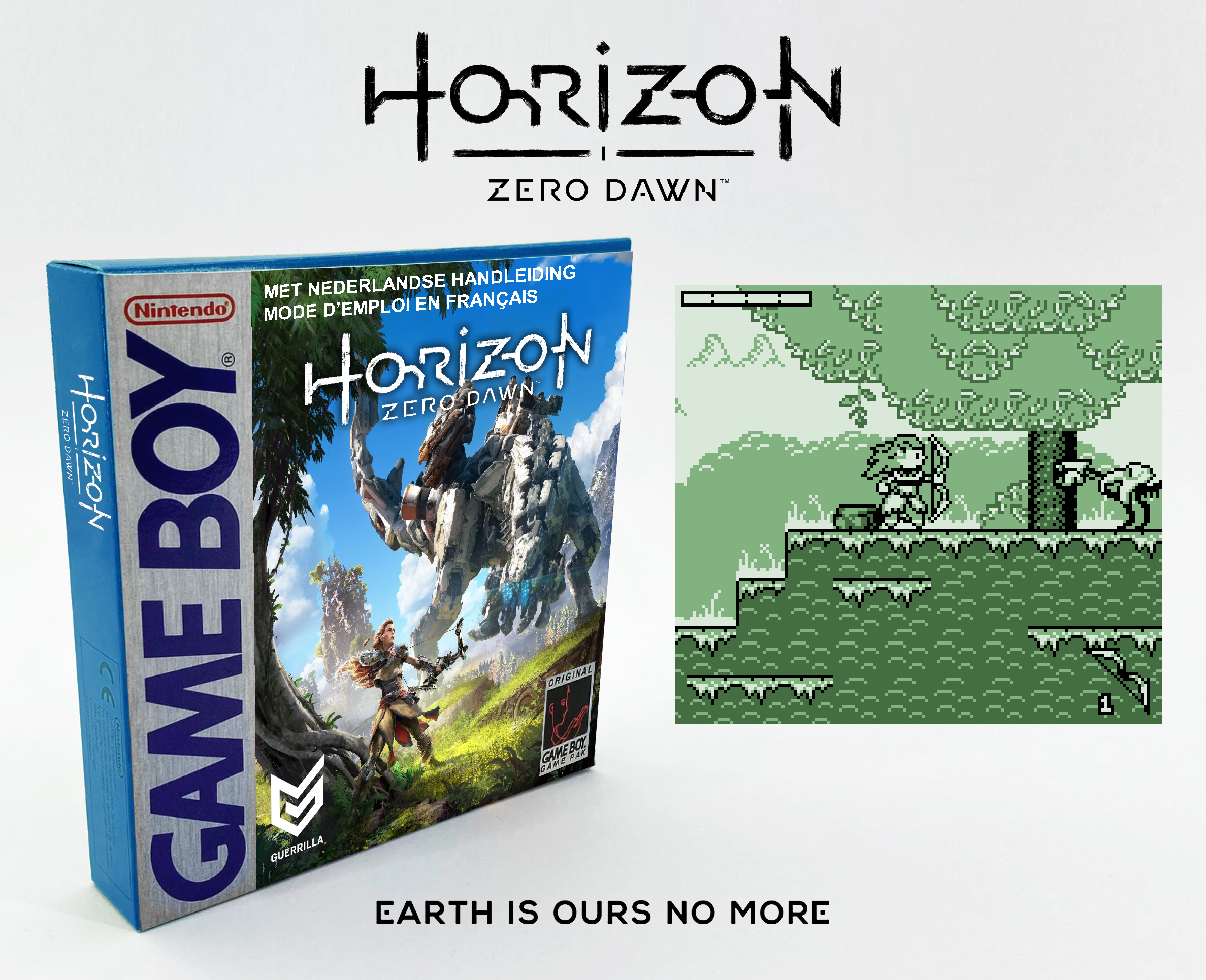 Horizon Zero Dawn - Game Boy Classic - PROTOTYPE