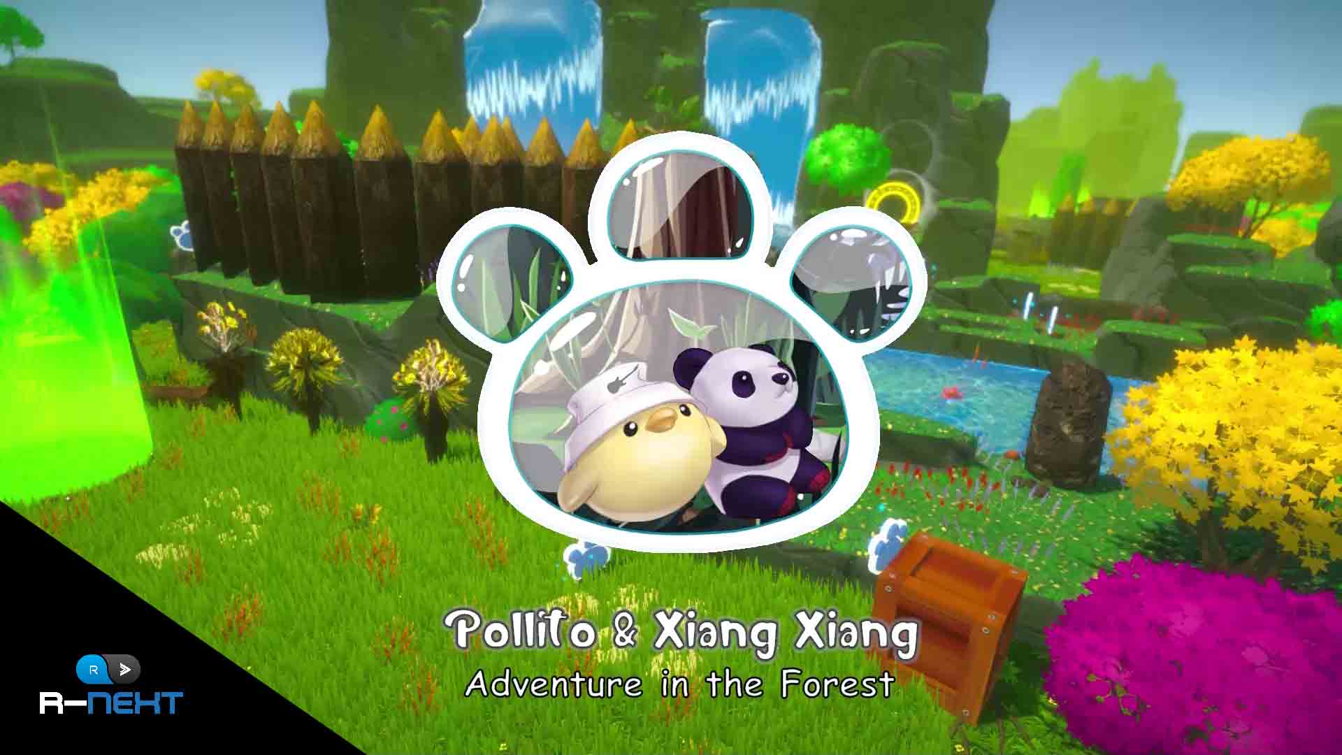 Cover image for Pollito & Xiang Xiang: Adventure in the forest