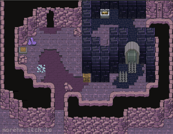 Pixel Art Dungeon Tileset Morehn by morehn