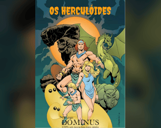 Dominus - Os Herculóides   - Viva incríveis aventuras  no Planeta Quasar com criaturas estranhas e inimigos sinistros 