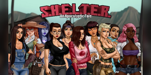 Cover image for S.H.E.L.T.E.R. - An Apocalyptic Tale 1.0 (Adult visual novel).