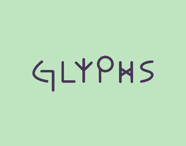 Glyphs by vividfax