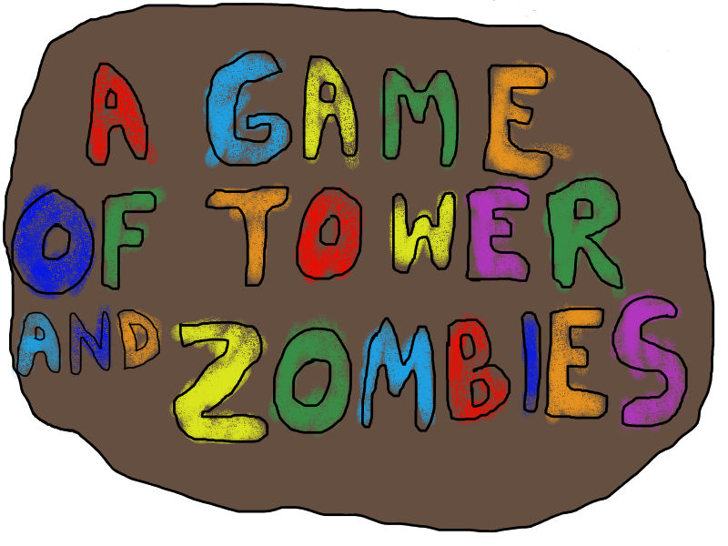 Cover image for A game of a tower and zombies
