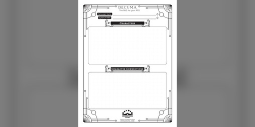 Cover image for RPG Campaign Note Sheet