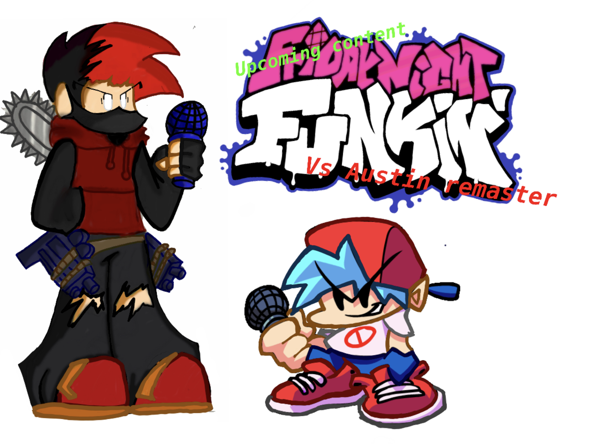 This is my character ( the left one)