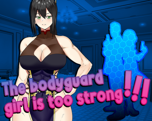 Cover image for The Bodyguard Girl Is Too Strong!!! - A Muscle Maidens Sidestory