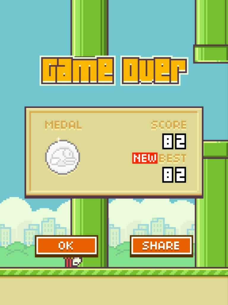 Flappy Bird High Score Sharing