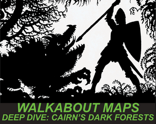 WALKABOUT MAPS: Cairn's Dark Forests   - A collaborative walking setting- and map-making game. 