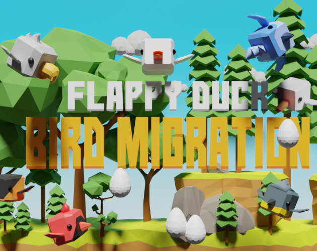 Flappy Duck Bird Migration