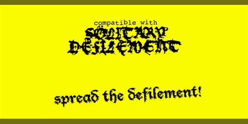 Cover image for Sölitary Defilement - Third-Party License