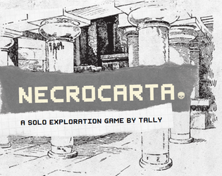 Necrocarta   - A solo exploration game inspired by Crypt of the Necrodancer 
