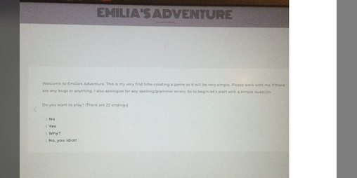 Cover image for Emilia's Adventures