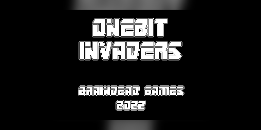 Cover image for OneBit Invaders (Playdate)