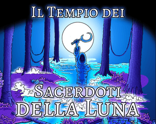 Il Tempio dei Sacerdoti della Luna   - Un'avventura da una pagina in un antico tempio allagato 