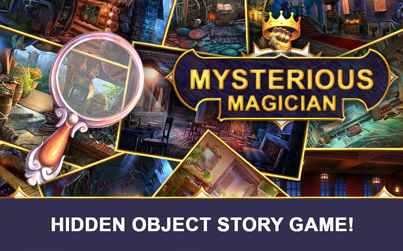 Hidden Object Games Free : Mysterious Magician