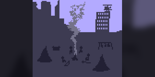Cover image for PostNomad: Nomadic Roguelike RPG City-Builder