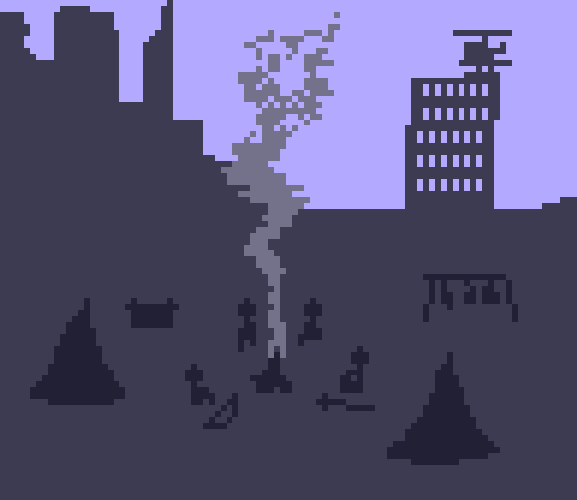 Cover image for PostNomad: Nomadic Roguelike RPG City-Builder