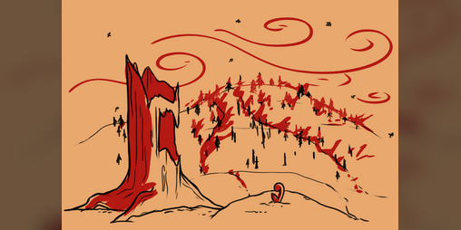 Cover image for Wildfire - A Wanderhome Nature