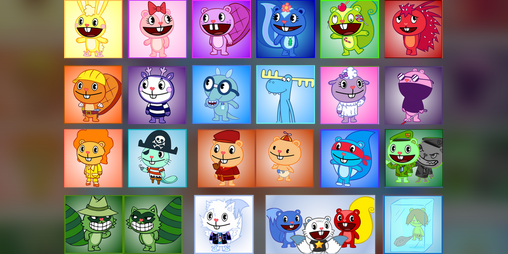 happy tree friends all characters names