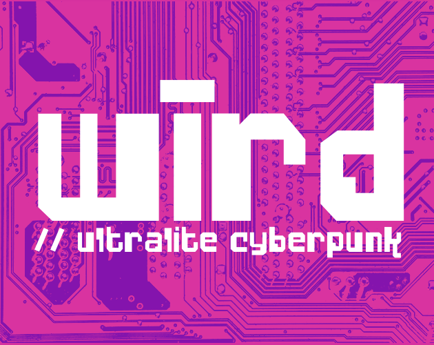 Cover image for wīrd // ultralite cyberpunk