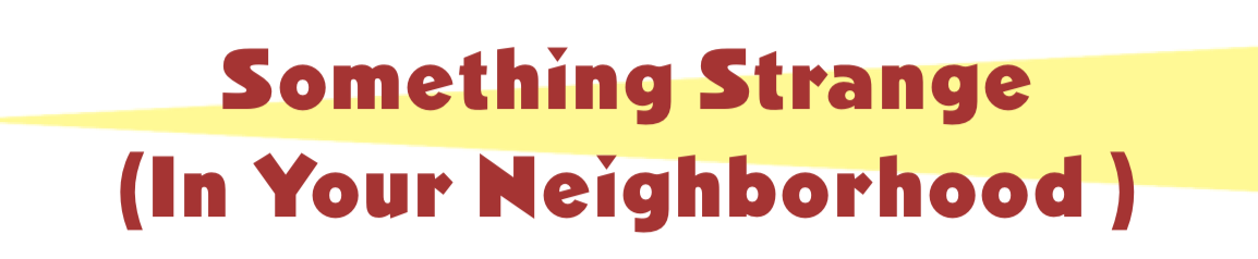 Something Strange (In Your Neighborhood)
